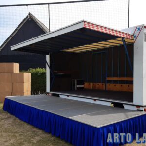 Grote Podiumwagen Huren - Arto Laros Events