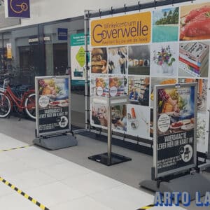 Decordoek Eigen Ontwerp Winkelcentrum - Arto Laros Events