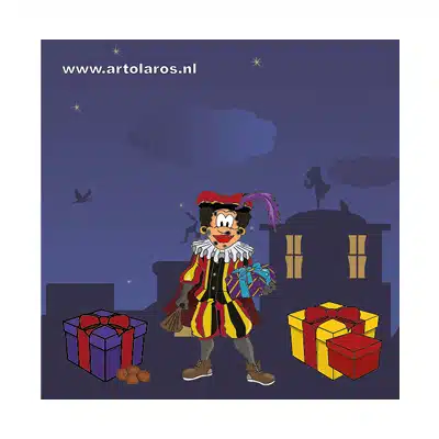 Decorwand Sinterklaas - Arto Laros Events