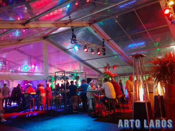 Aluhal Doorzichtig Dak - Arto Laros Events